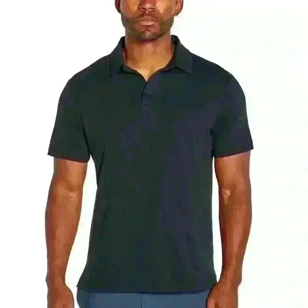 Banana Republic Polo Shirt Luxe Touch Mens Performance Short Sleeve Top XXL